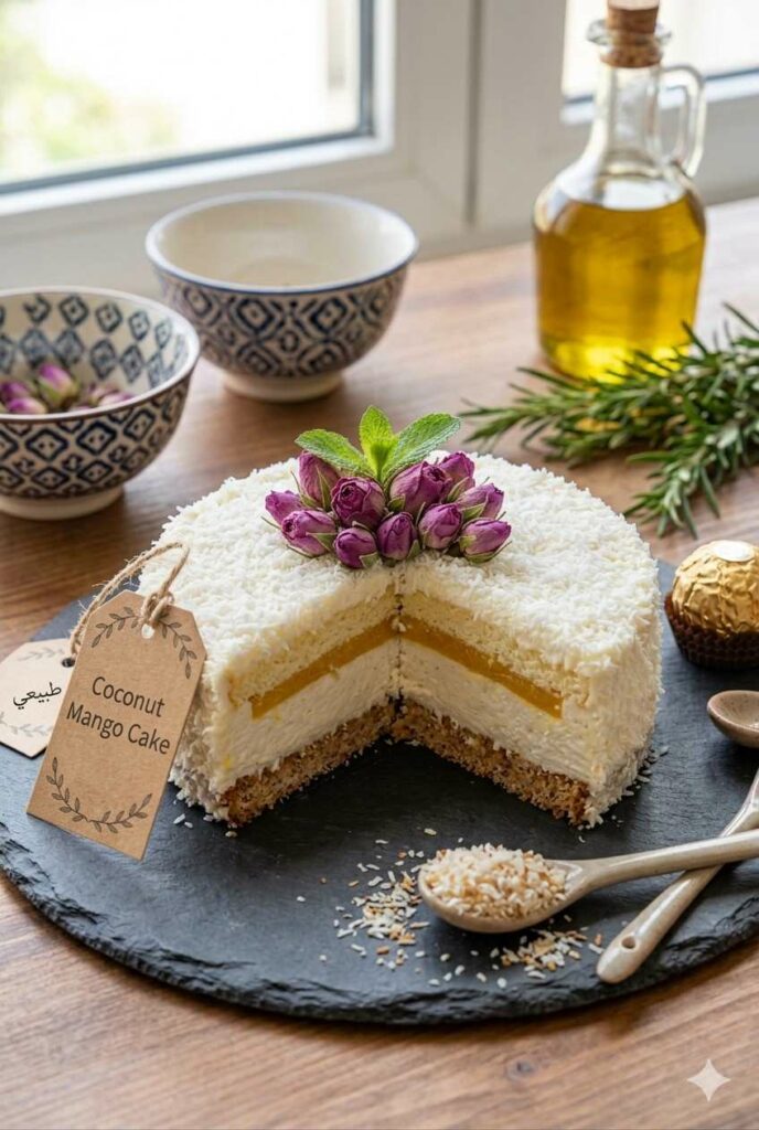 كوكونت كيك مانجو